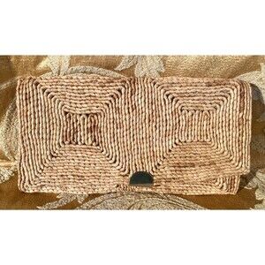 Vintage 70s Purse 1970s Summer Tropical Boho Hippie Vacation Resort Retro Clutch